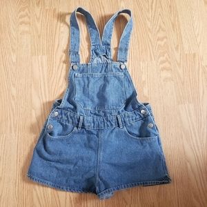 Zara Trafaluc Denim Overalls